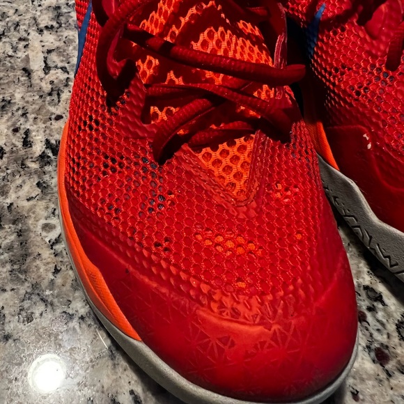 Nike Air Zoom Crusader Hyperdunk - team orange/photo blue sz 11 - Picture 7 of 9